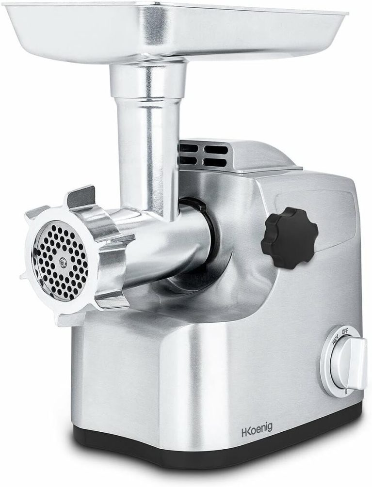H.Koenig WMG800 Hachoir à Viande Électrique Professionnel - 1800W
